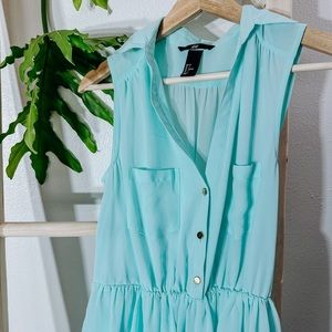 H&M BUTTON UP DRESS